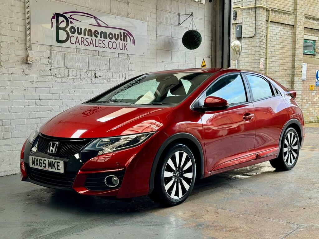 Honda Civic 1.8 I-vtec Se Plus Euro 6 Red #6