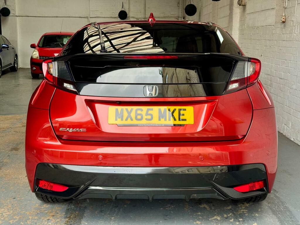 Honda Civic 1.8 I-vtec Se Plus Euro 6 Red #3