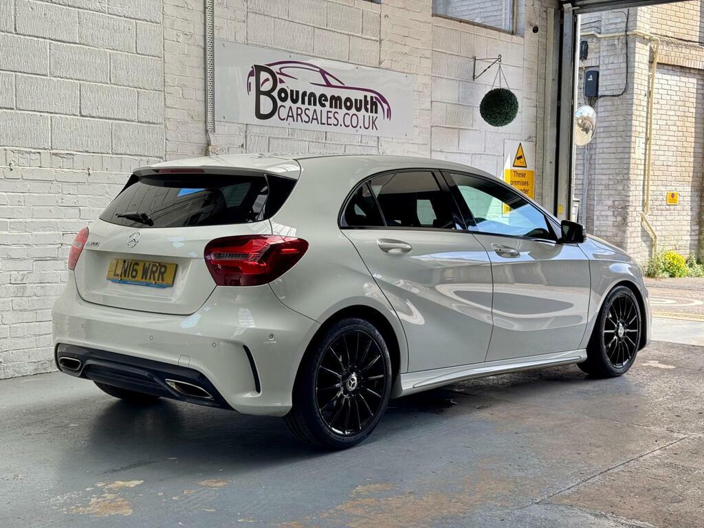 Mercedes-Benz A Class 1.6 A200 Amg Line Premium 7G-dct Euro 6 S S White #3