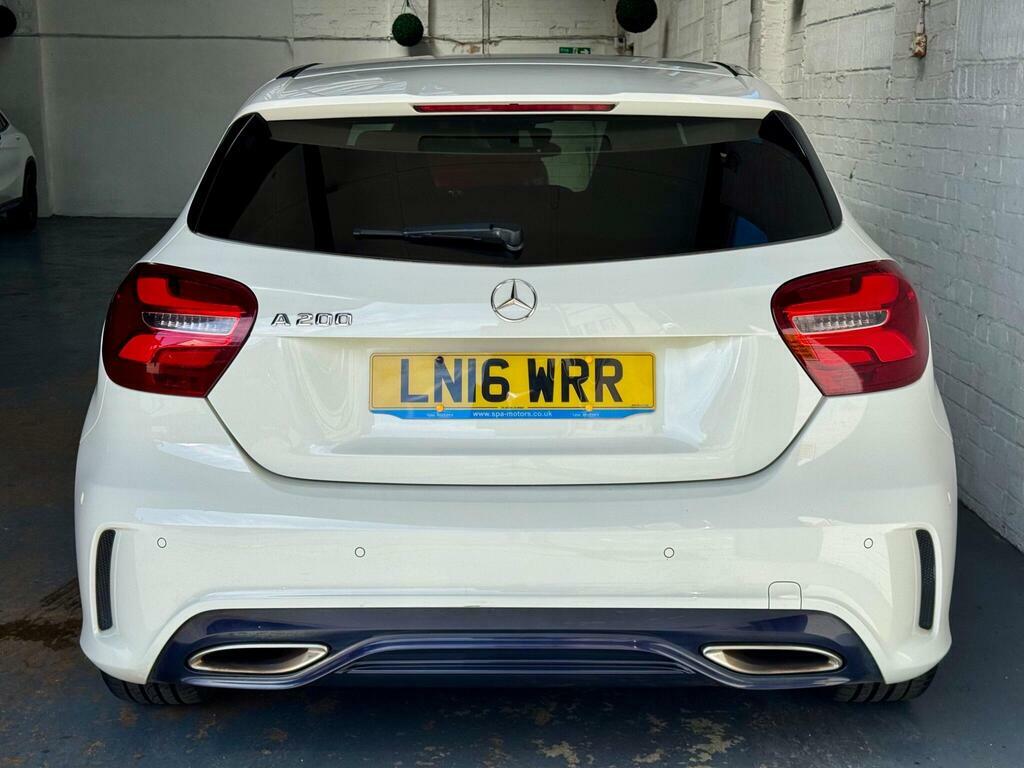 Mercedes-Benz A Class 1.6 A200 Amg Line Premium 7G-dct Euro 6 S S White #4