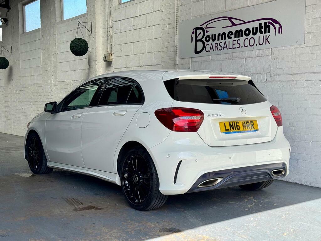 Mercedes-Benz A Class 1.6 A200 Amg Line Premium 7G-dct Euro 6 S S White #5
