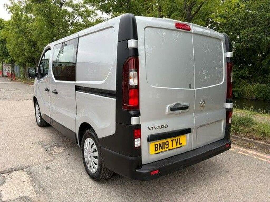 Vauxhall Vivaro 1.6 Cdti 2900 Crew Van L1 H1 Euro 6 Ss 6 S Silver #5