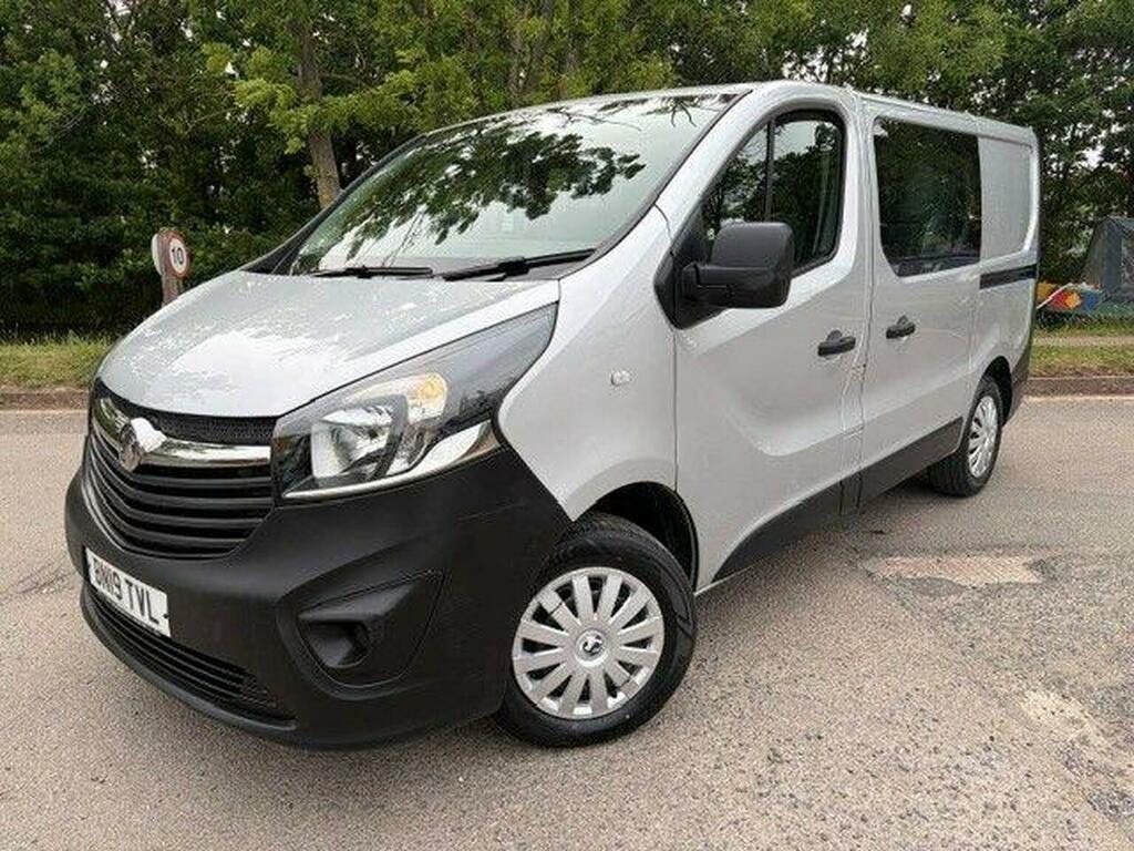 Vauxhall Vivaro 1.6 Cdti 2900 Crew Van L1 H1 Euro 6 Ss 6 S Silver #3