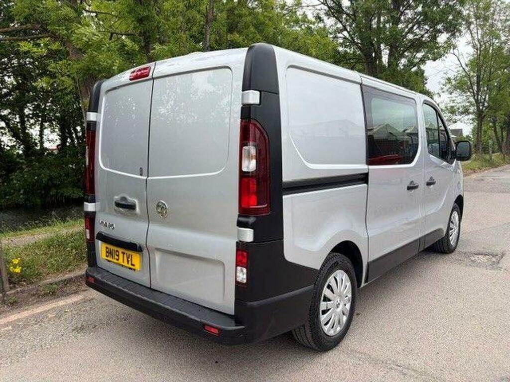 Vauxhall Vivaro 1.6 Cdti 2900 Crew Van L1 H1 Euro 6 Ss 6 S Silver #6