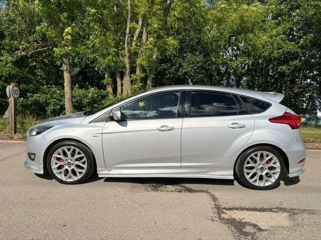 Ford Focus 1.0T Ecoboost St-line Euro 6 Ss BC18OWO Silver #4