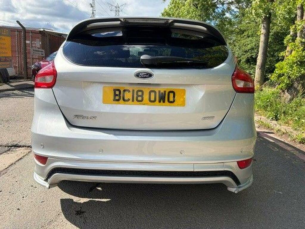 Ford Focus 1.0T Ecoboost St-line Euro 6 Ss BC18OWO Silver #6