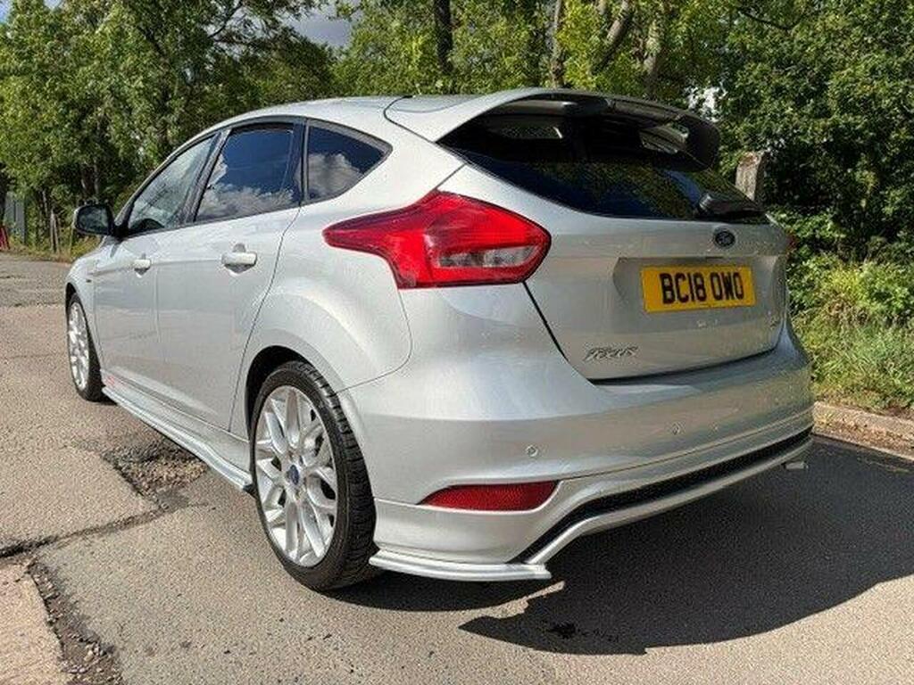 Ford Focus 1.0T Ecoboost St-line Euro 6 Ss BC18OWO Silver #5