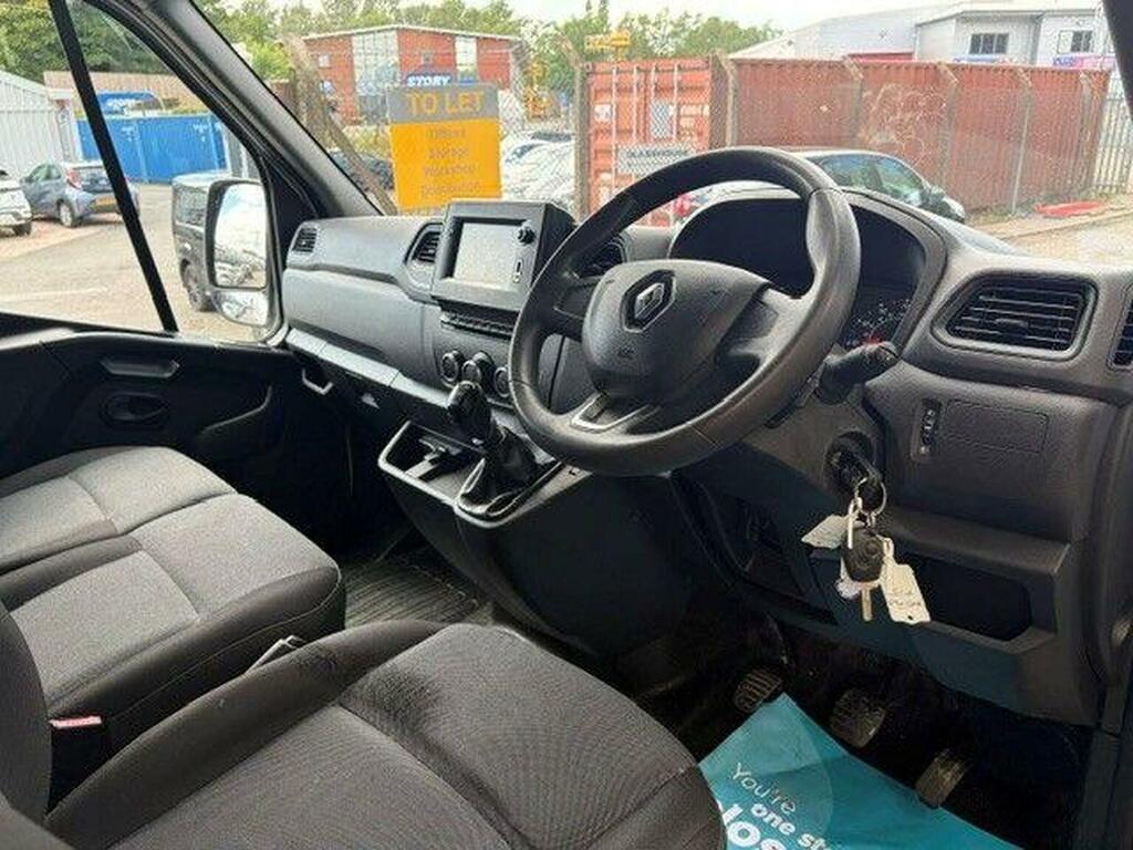 Renault Master Mm35dci 135 Business Medium Roof Crew Van Blue #9