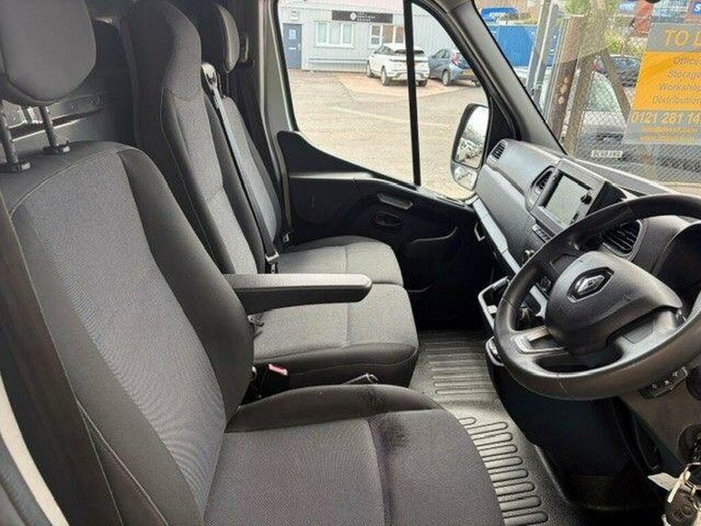 Renault Master Mm35dci 135 Business Medium Roof Crew Van Blue #11