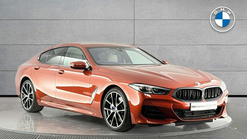 BMW 8 Series Coupe Orange