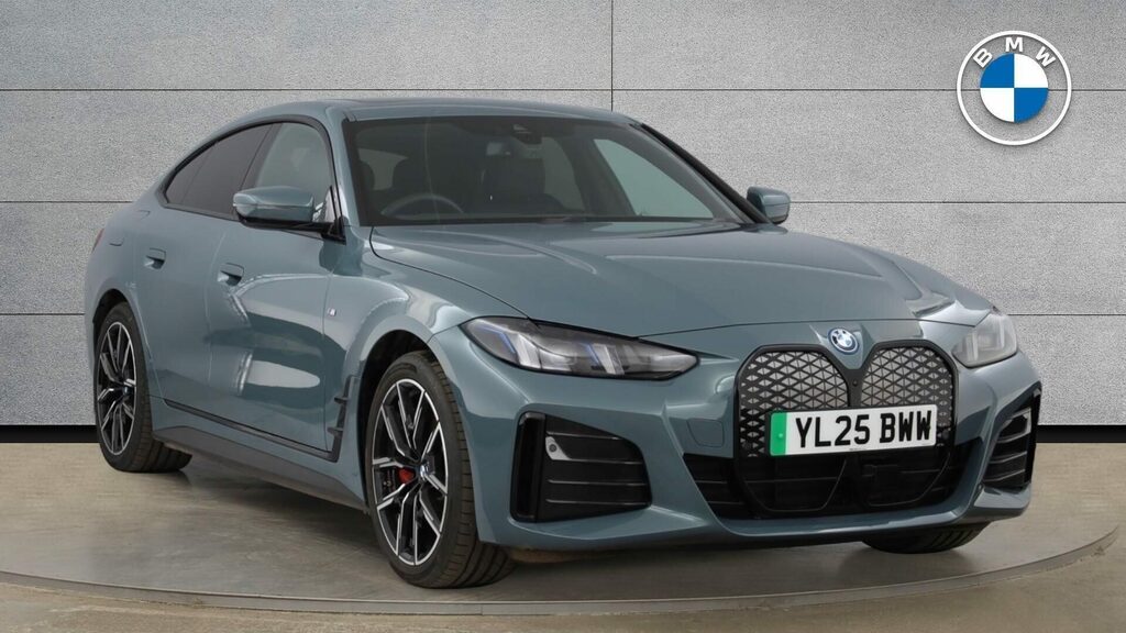 BMW i4 Hatchback Green