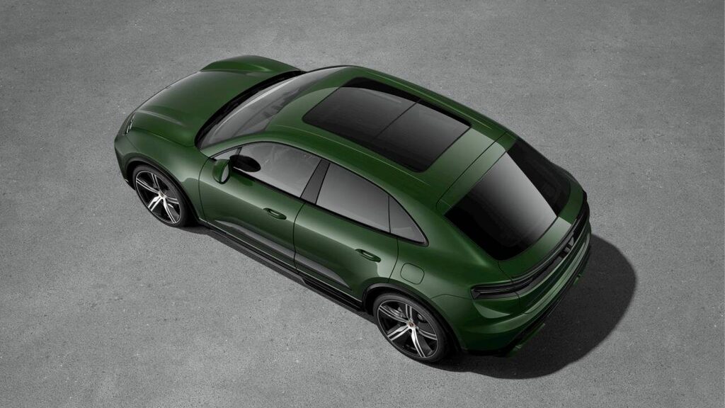 Porsche Macan Electric Green #4
