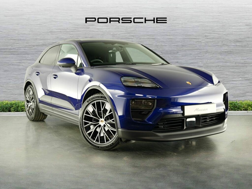 Porsche Macan Electric Blue