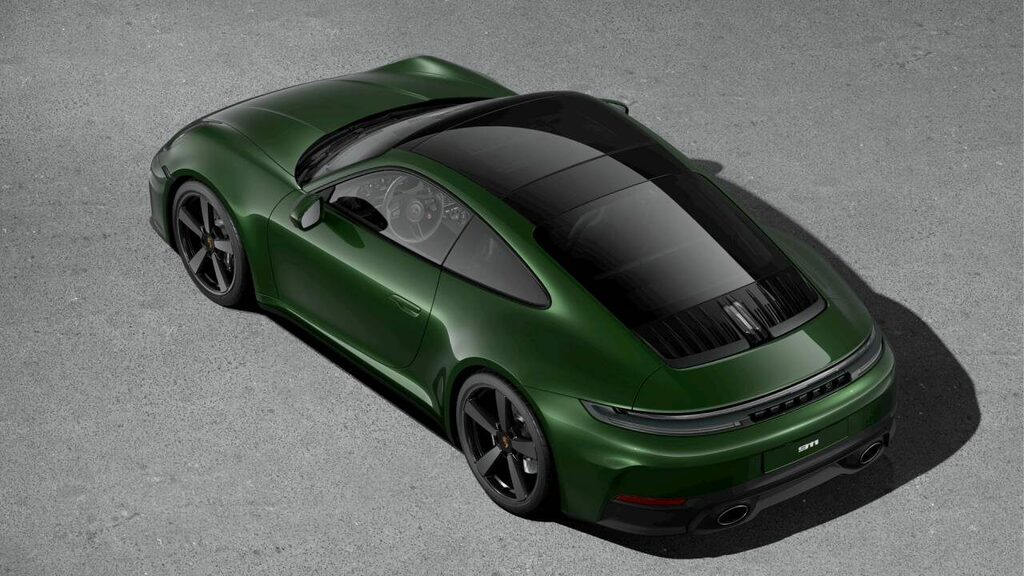 Porsche 911 Petrol Green #4