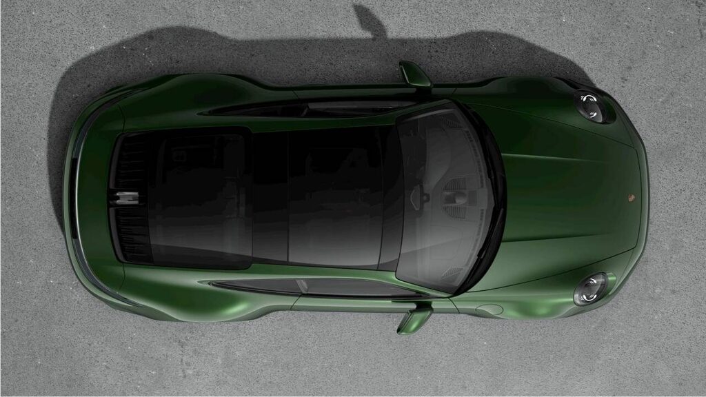 Porsche 911 Petrol Green #5