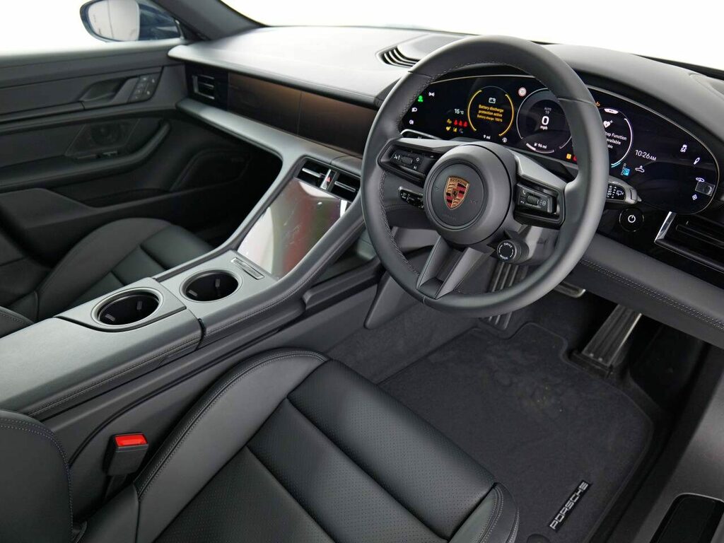 Porsche Taycan Electric Black #5