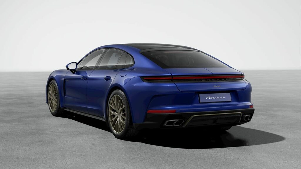 Porsche Panamera Hybrid LA74KNC Blue #3