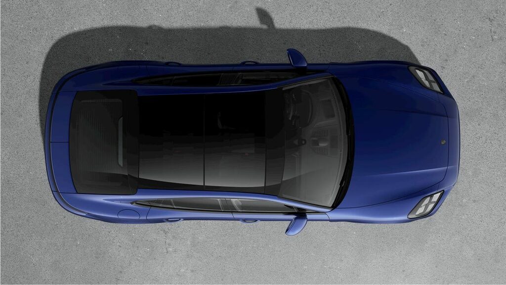 Porsche Panamera Hybrid LA74KNC Blue #4