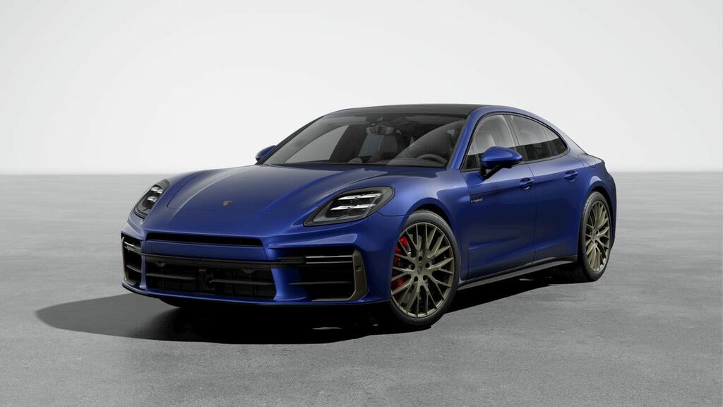 Porsche Panamera Hybrid Blue