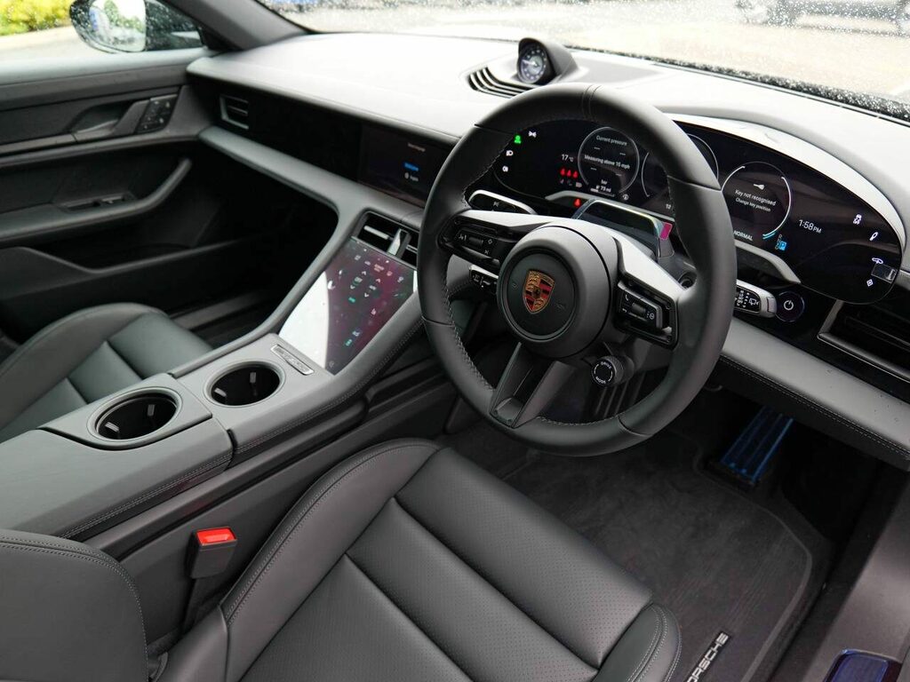 Porsche Taycan Electric Black #4