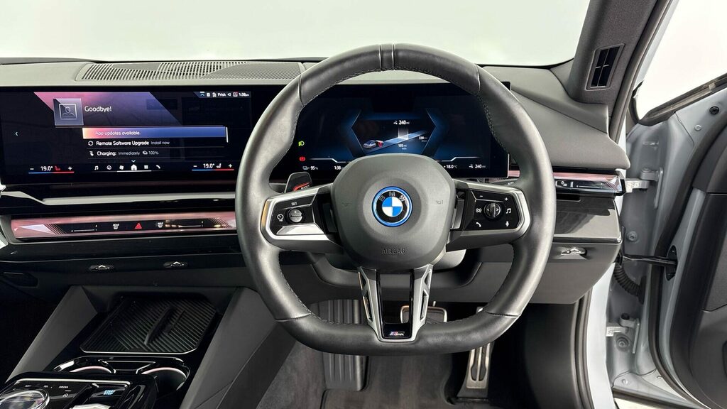 BMW i5 Saloon GY24DCZ Grey #5