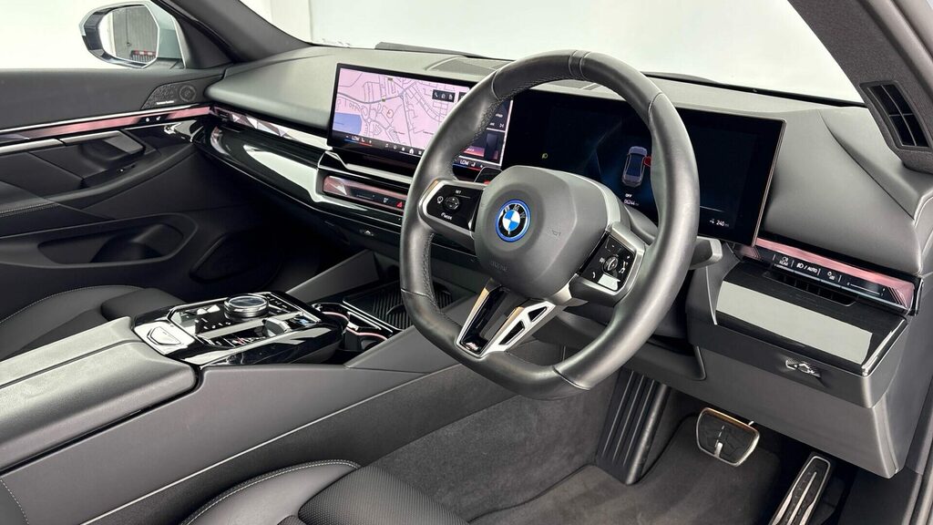 BMW i5 Saloon GY24DCZ Grey #6