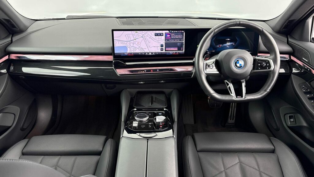 BMW i5 Saloon GY24DCZ Grey #4