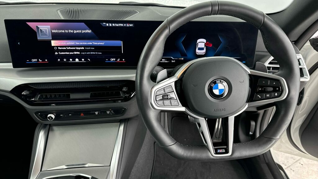 BMW 2 Series Coupe YF75NKU White #5