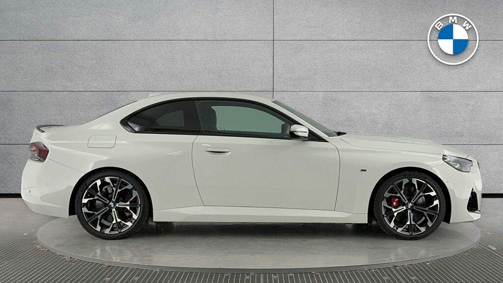 BMW 2 Series Coupe YF75NKU White #3