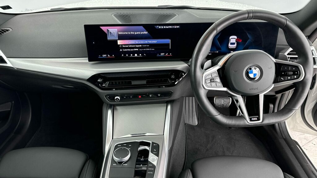 BMW 2 Series Coupe YF75NKU White #4
