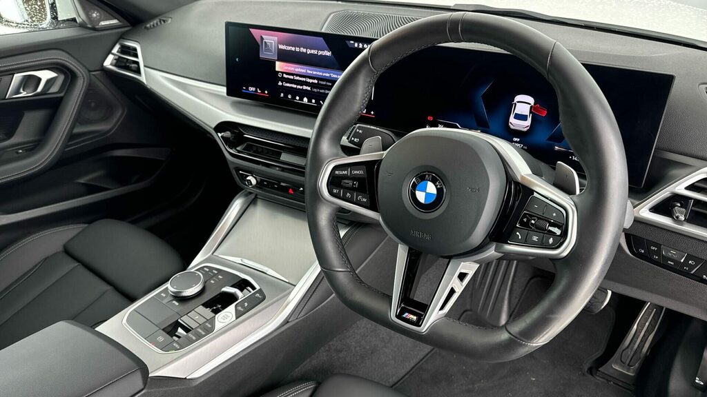 BMW 2 Series Coupe YF75NKU White #6