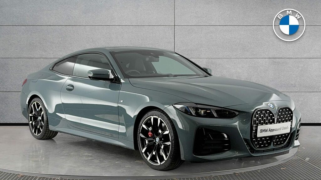 BMW 4 Series Coupe YH75FXR Green