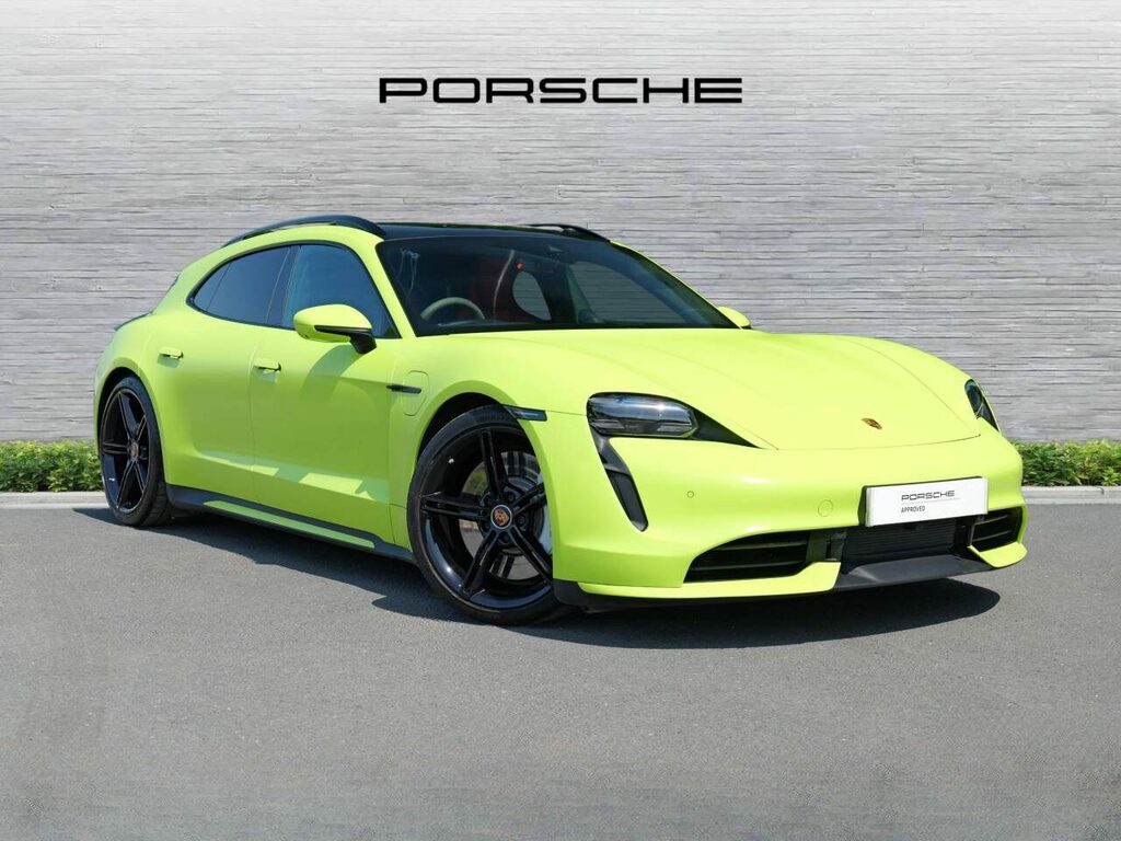 Porsche Taycan Electric Green