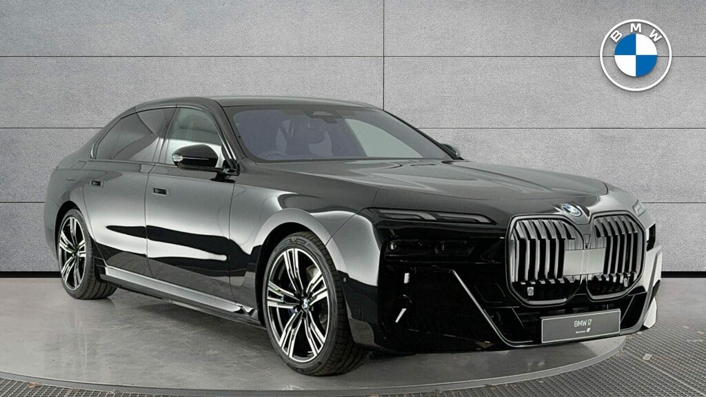 BMW 7 Series Saloon Black #1