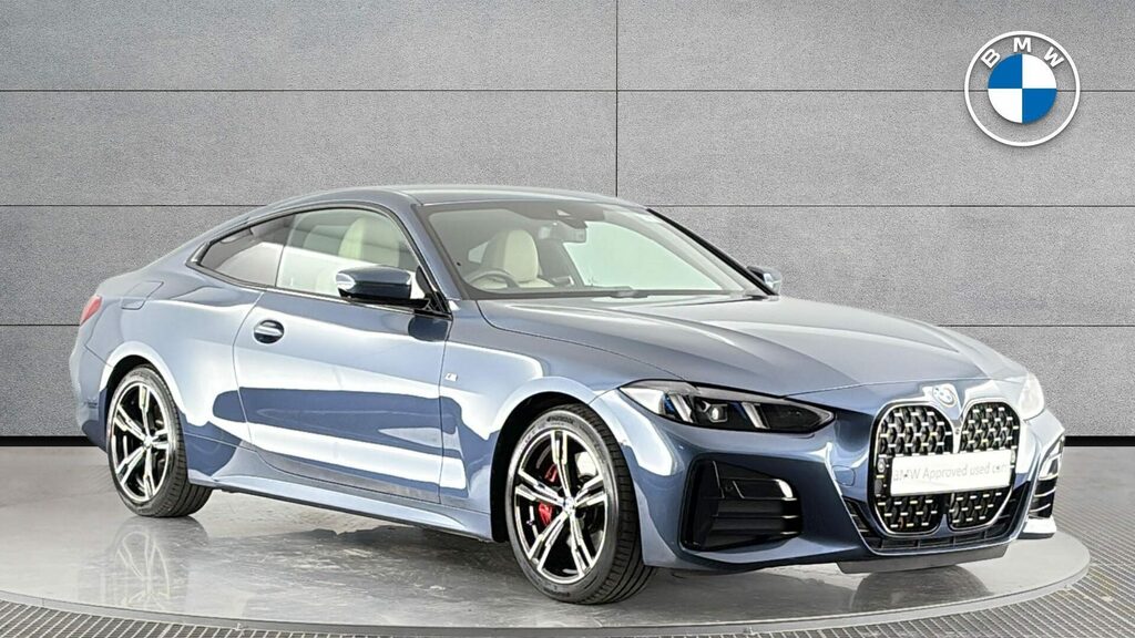 BMW 4 Series Coupe Blue
