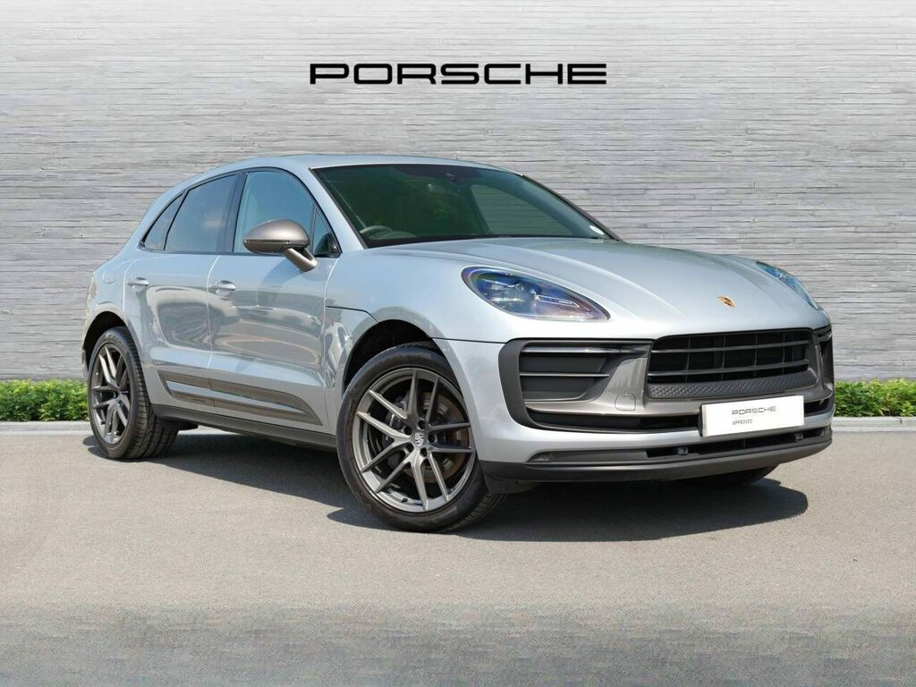 Porsche Macan Petrol Silver