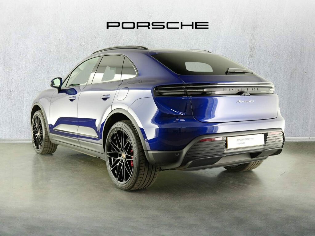 Porsche Macan Electric RX25YOO Blue #3
