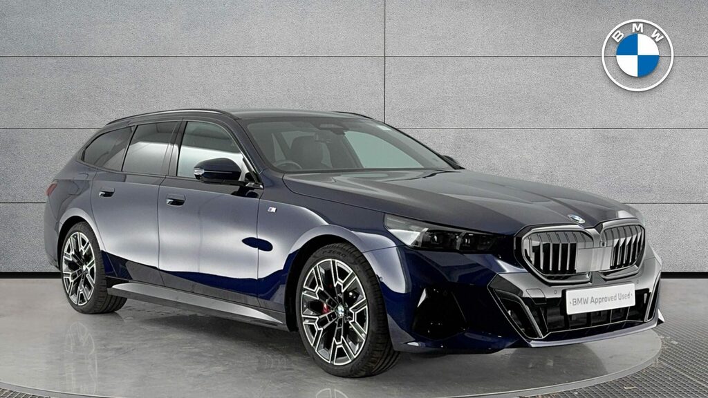 BMW 5 Series Estate Blue