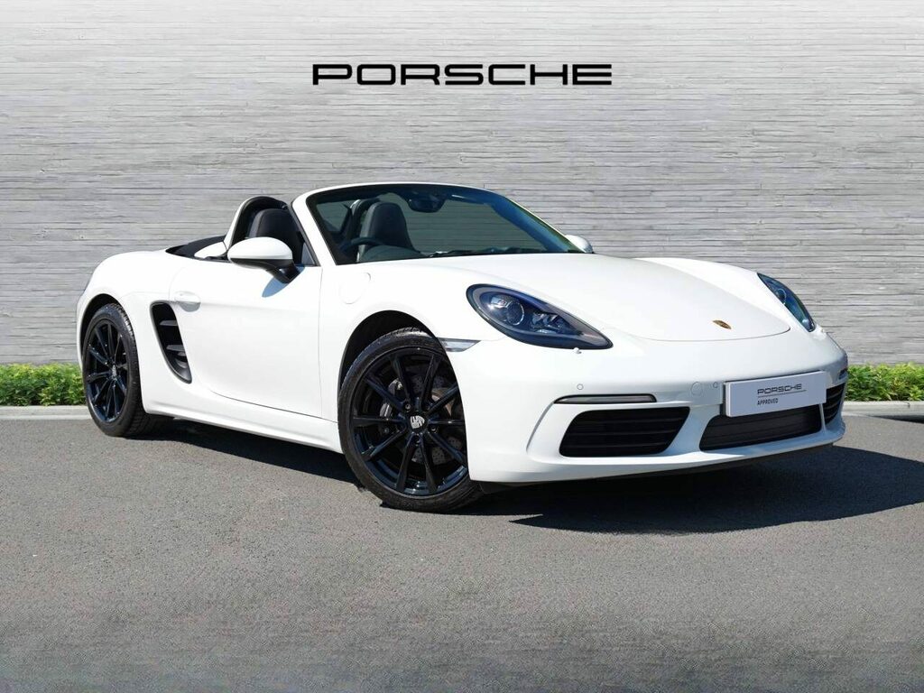 Porsche 718 Petrol White