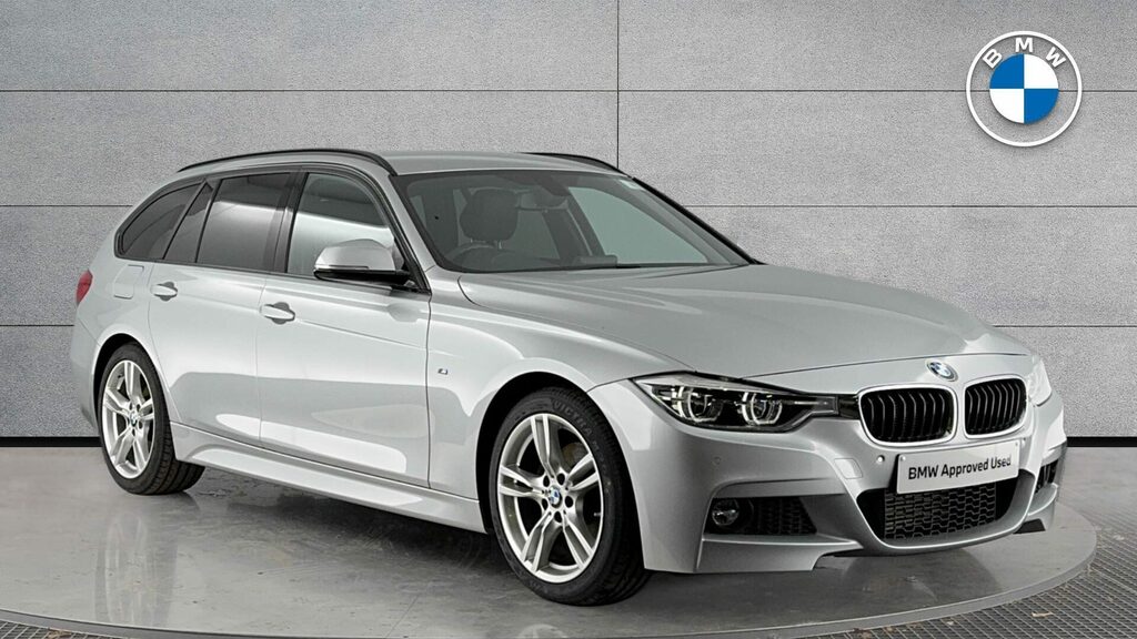 BMW 3 Series 320D M Sport Touring Silver