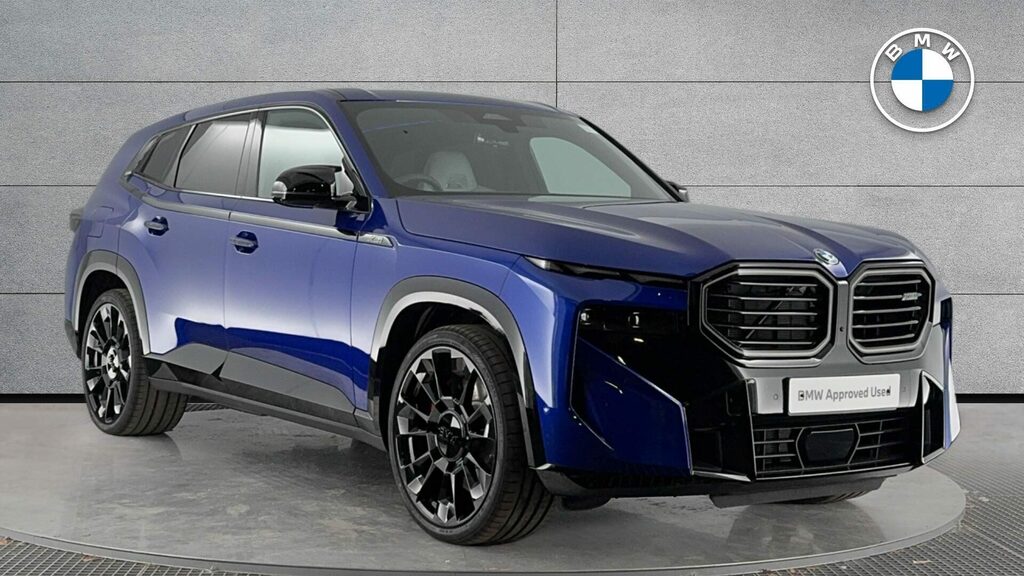 BMW XM Suv Blue