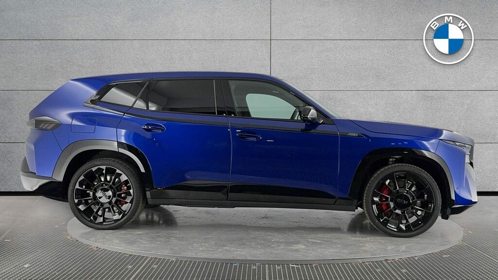 BMW XM Suv Blue #3