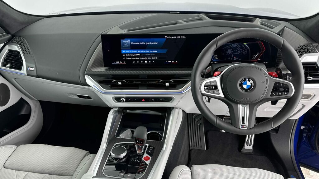BMW XM Suv Blue #4
