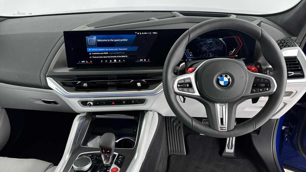 BMW XM Suv Blue #5