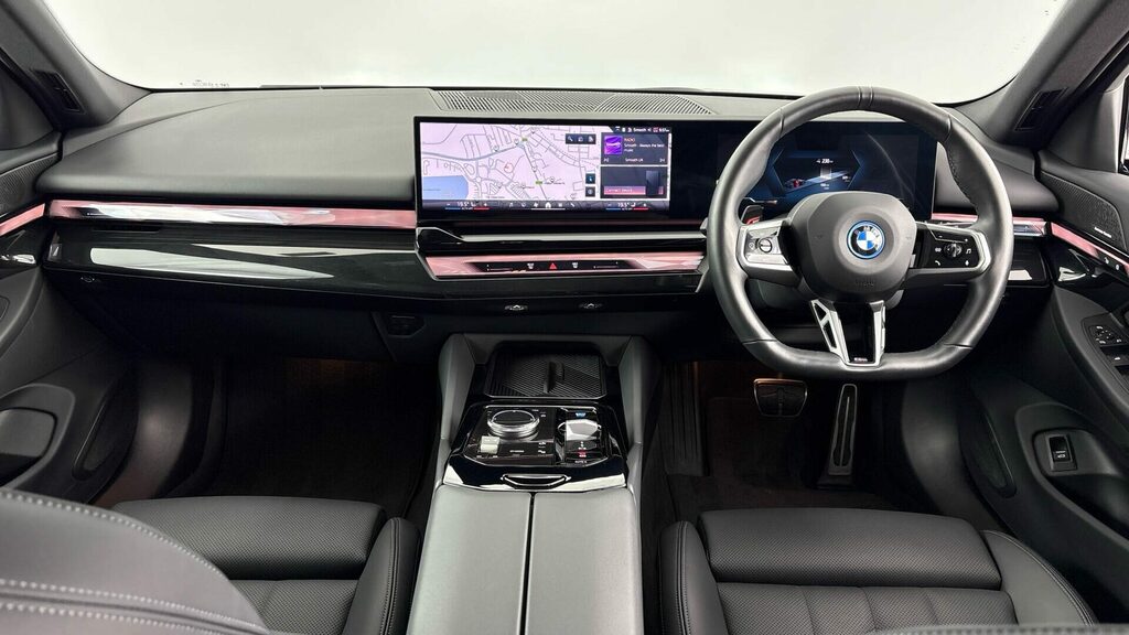 BMW i5 Saloon AK24NBM Black #4