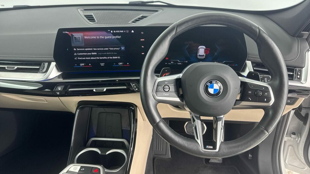 BMW X1 Suv EMZ8892 White #5