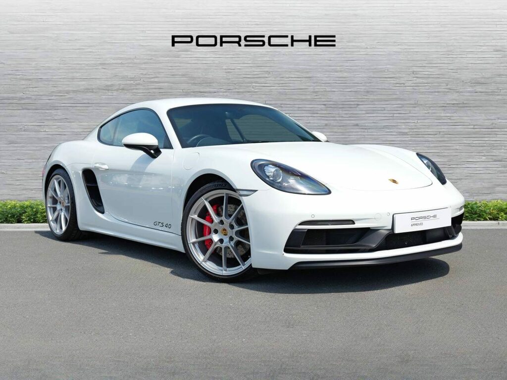 Porsche 718 Petrol White