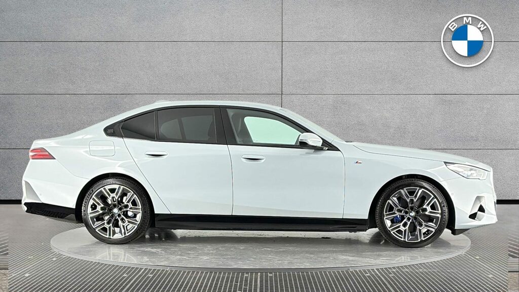 BMW i5 Saloon YH75LVL Grey #3