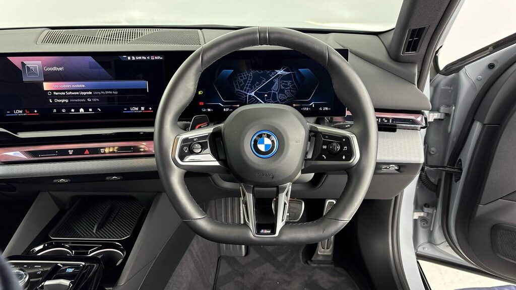 BMW i5 Saloon YH75LVL Grey #5