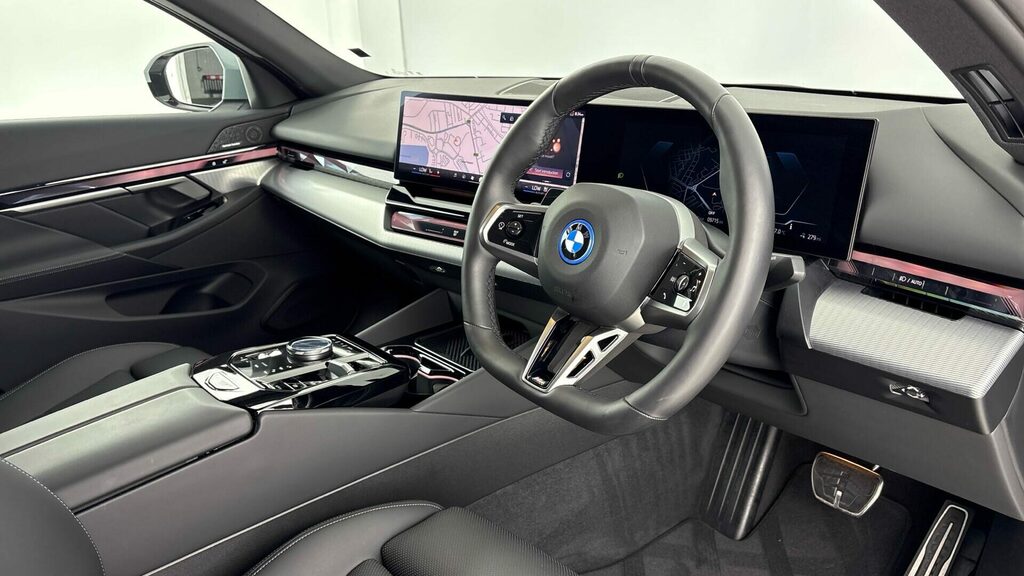 BMW i5 Saloon YH75LVL Grey #6